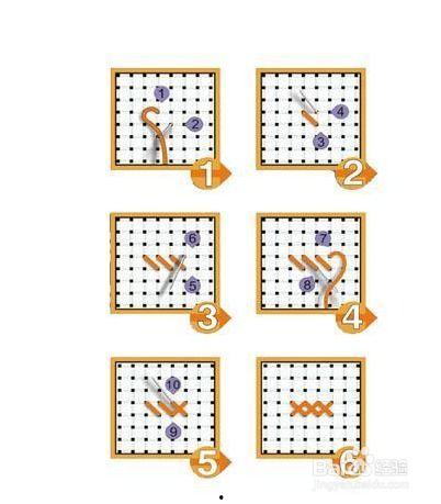 十字绣鱼线缝合视频,视频教程详解