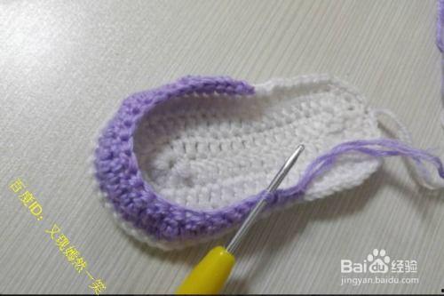 勾针拖鞋的勾法视频,轻松学会制作时尚家居鞋